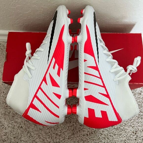 Nike Mercurial Superfly 9 Club Fg/Mg Red Cleats - Picture 7 of 9